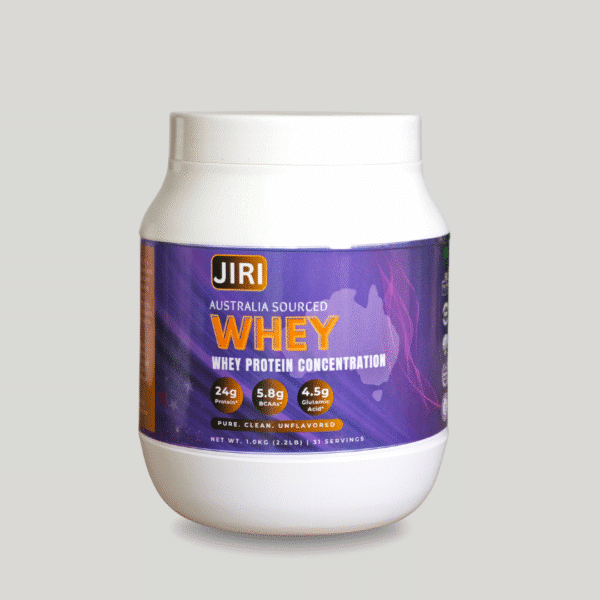 Jiri Nutrition Raw Whey Protein Concentrate - Image 1