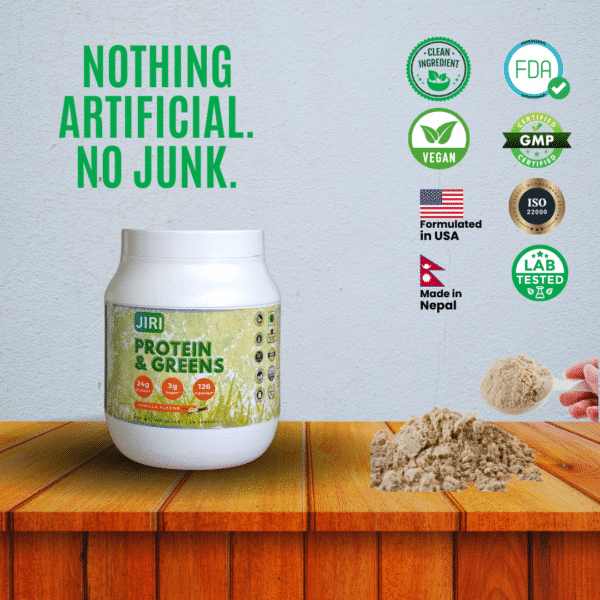 Jiri Nutrition Protein & Greens (Plant-based) - Image 3