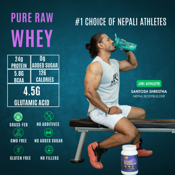 Jiri Nutrition Raw Whey Protein Concentrate - Image 3
