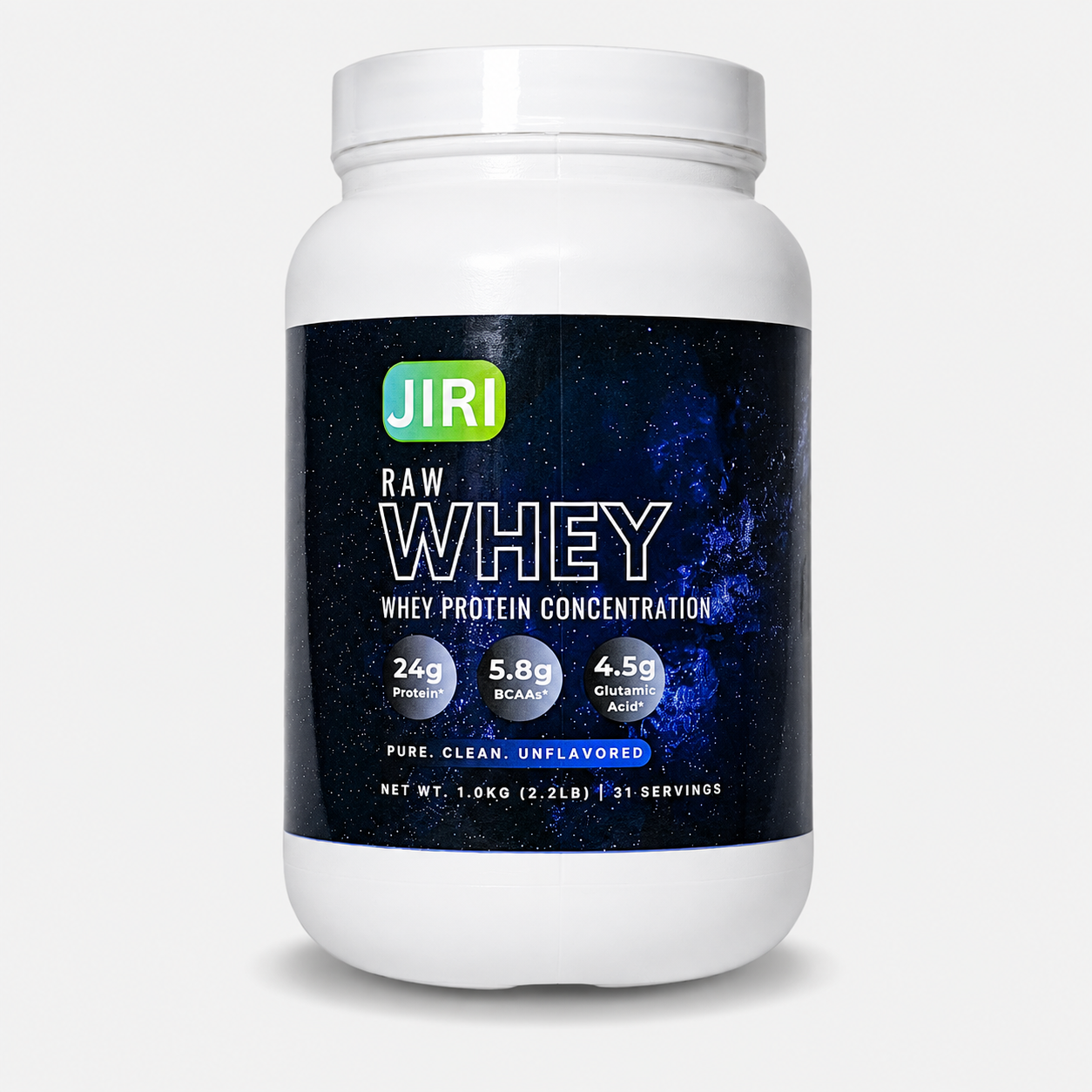 Jiri Nutrition Raw Whey Protein Concentrate