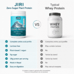 Jiri Nutrition Plain Plant Protein Unflavored and Unsweetened - Image 3