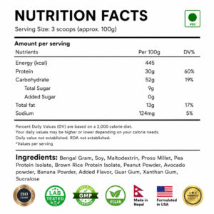 Jiri Nutrition Plant Based Mass Gainer - Image 6