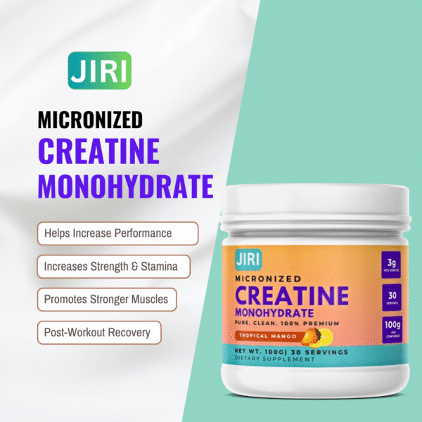 Jiri Nutrition Micronized Creatine Monohydrate - Image 2