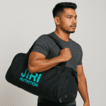 Jiri Pro Sports Gym Bag for Men and Women, Black - Image 6