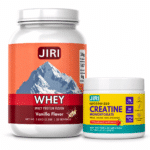 Dashain Combo Offer -  Whey Fusion 1kg Vanilla + Creatine 100g Strawberry Lemonade