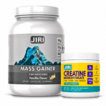 Dashain Combo Offer -  Plant-based Mass Gainer 1kg Vanilla + Creatine 100g Unflavoured