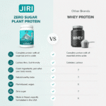 Dashain Combo Offer -  Zero Sugar Plant Protein 1kg Vanilla + Creatine 100g Tropical Mango - Image 6